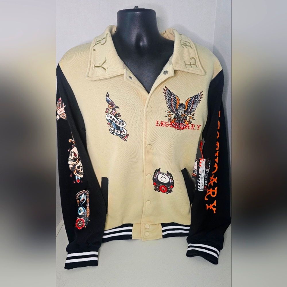 RGSTR Legendary Varsity Jacket Mens Med